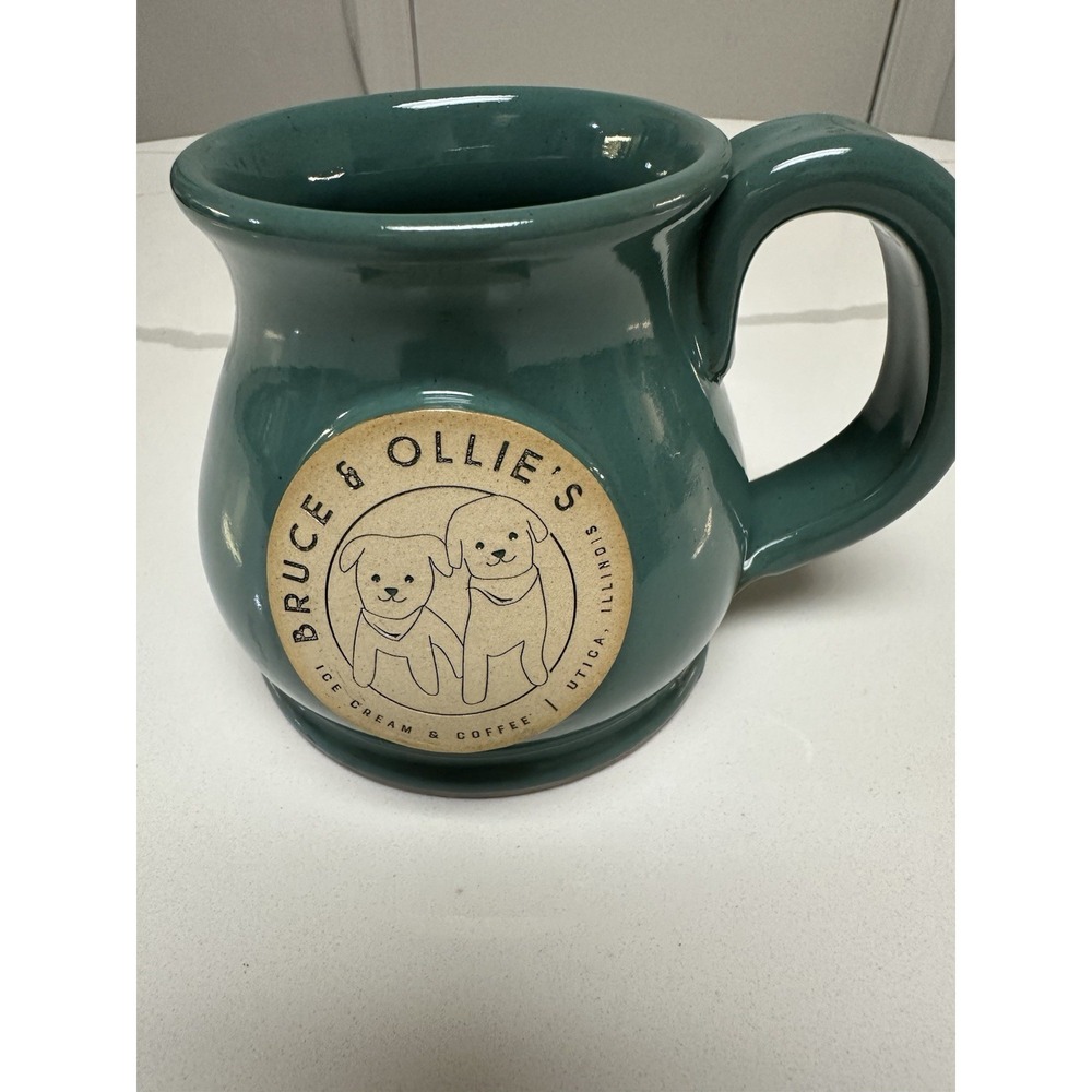 Bruce & Ollies Coffee Mug Green.
